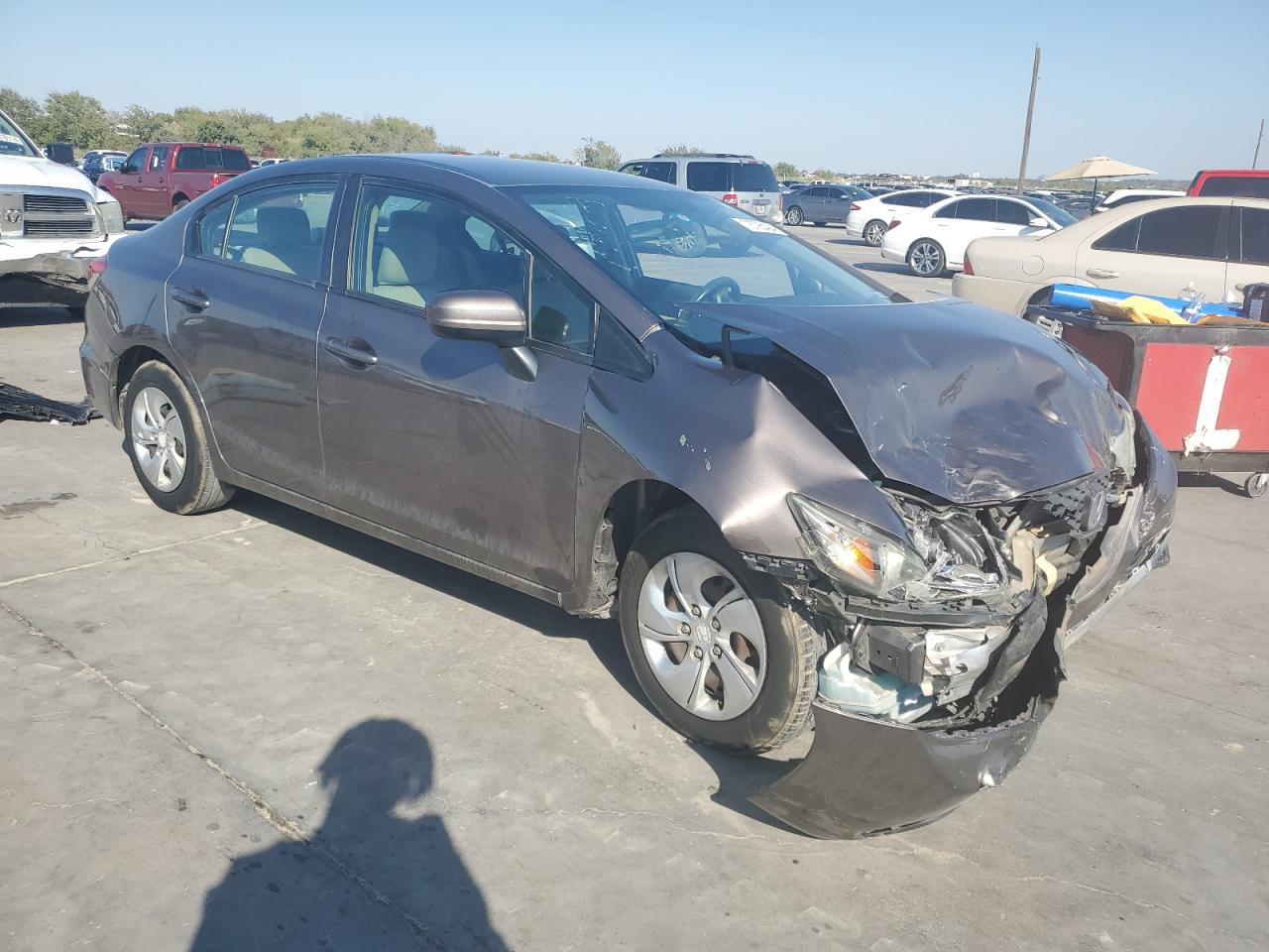 VIN 19XFB2F58FE116954 2015 HONDA CIVIC no.4