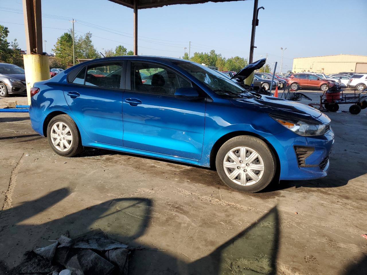 VIN 3KPA24AD0NE495094 2022 KIA RIO no.4