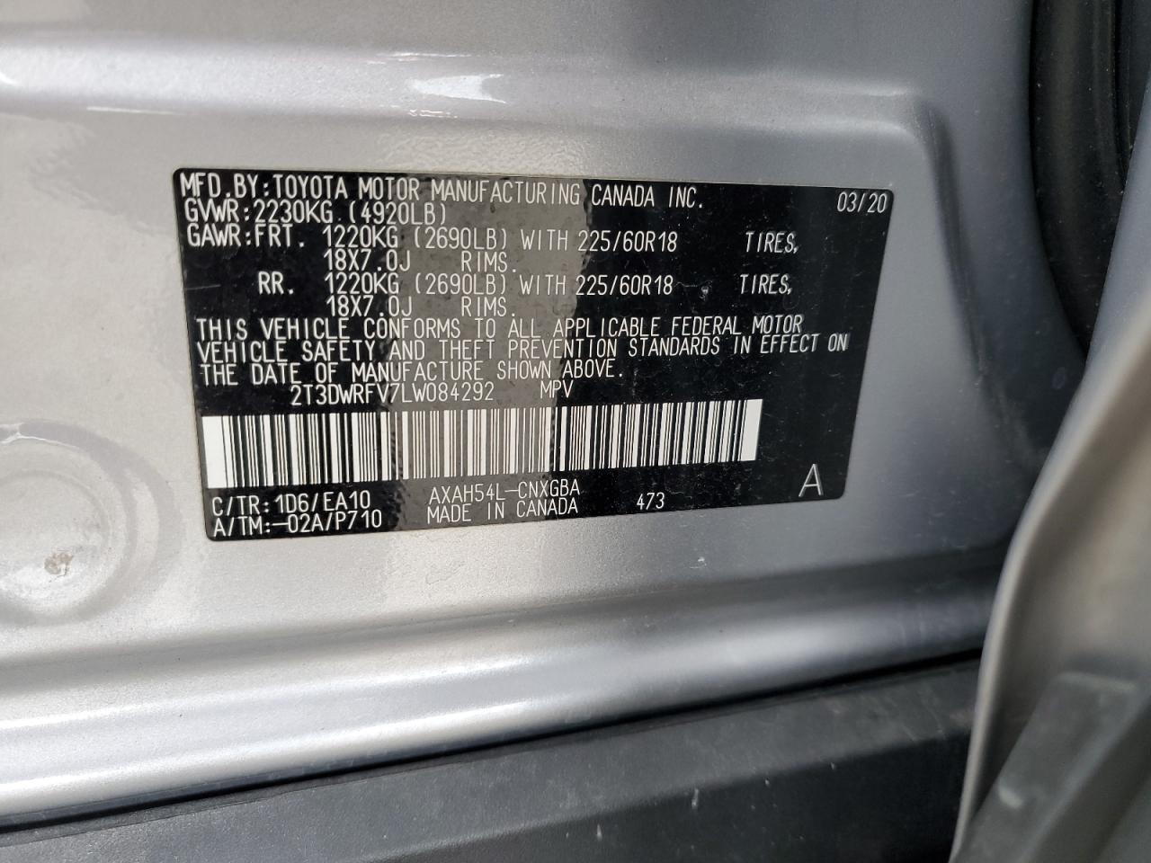2020 Toyota RAV 4 - Image 13