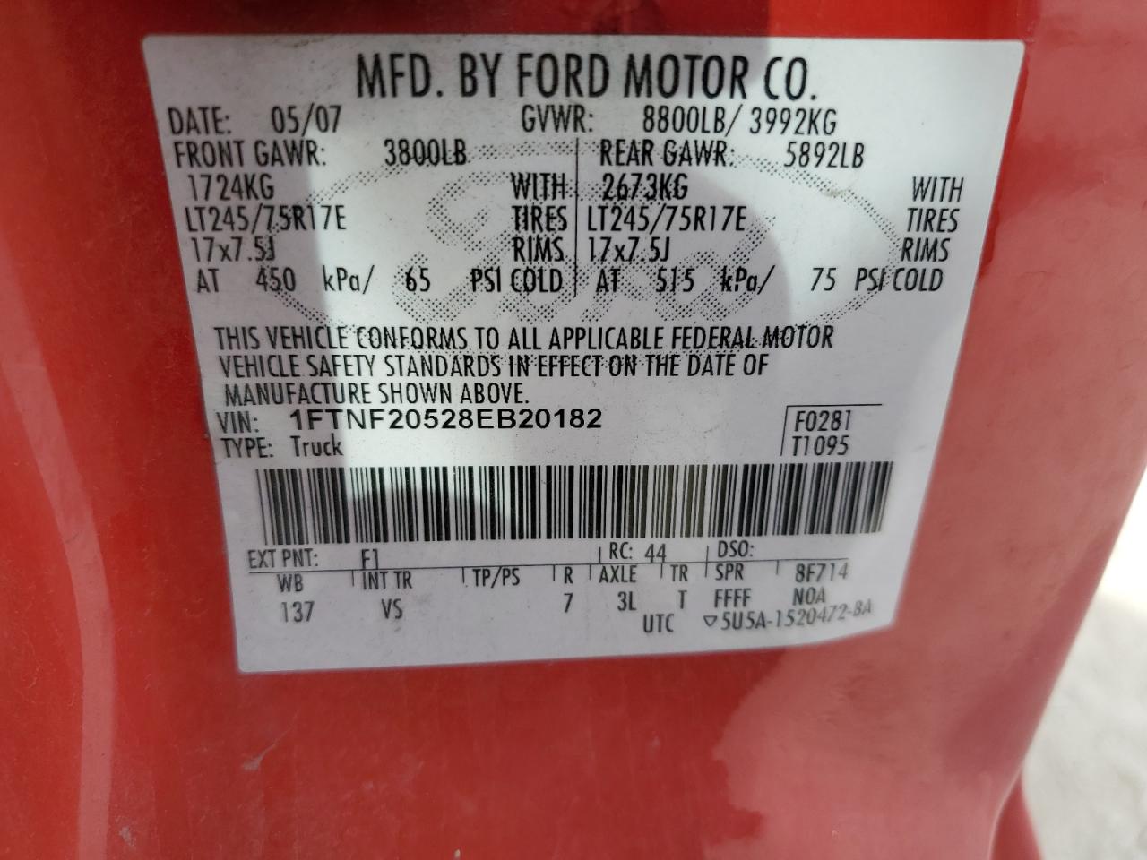 2008 Ford F250 - Image 12