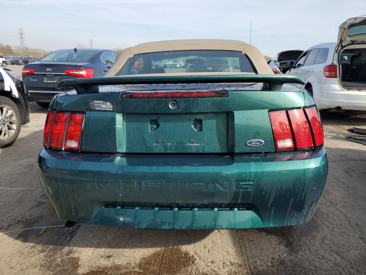 2002 Ford Mustang VIN: 1FAFP444X2F188722 Lot: 78180544