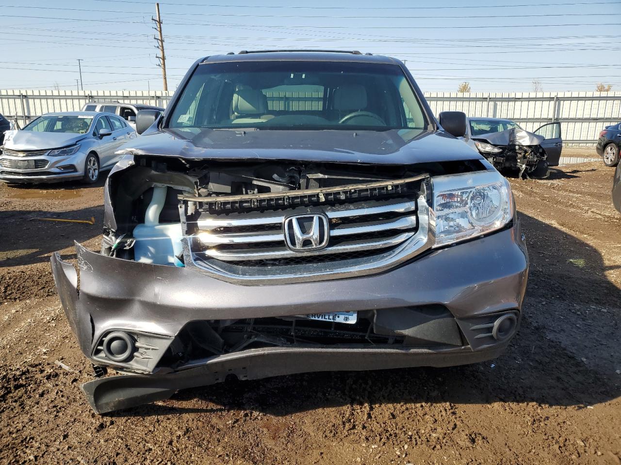 5FNYF4H23EB014210 2014 Honda Pilot Lx