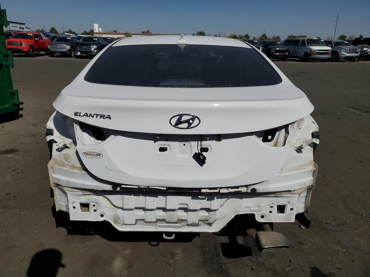 2015 Hyundai Elantra Se VIN: KMHDH4AHXFU391595 Lot: 74491454