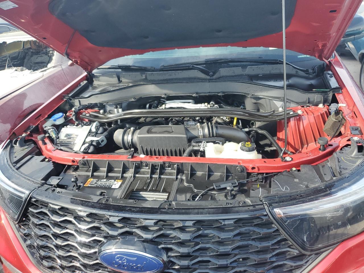 2022 Ford Explorer St VIN: 1FM5K8GC1NGA47742 Lot: 75520494