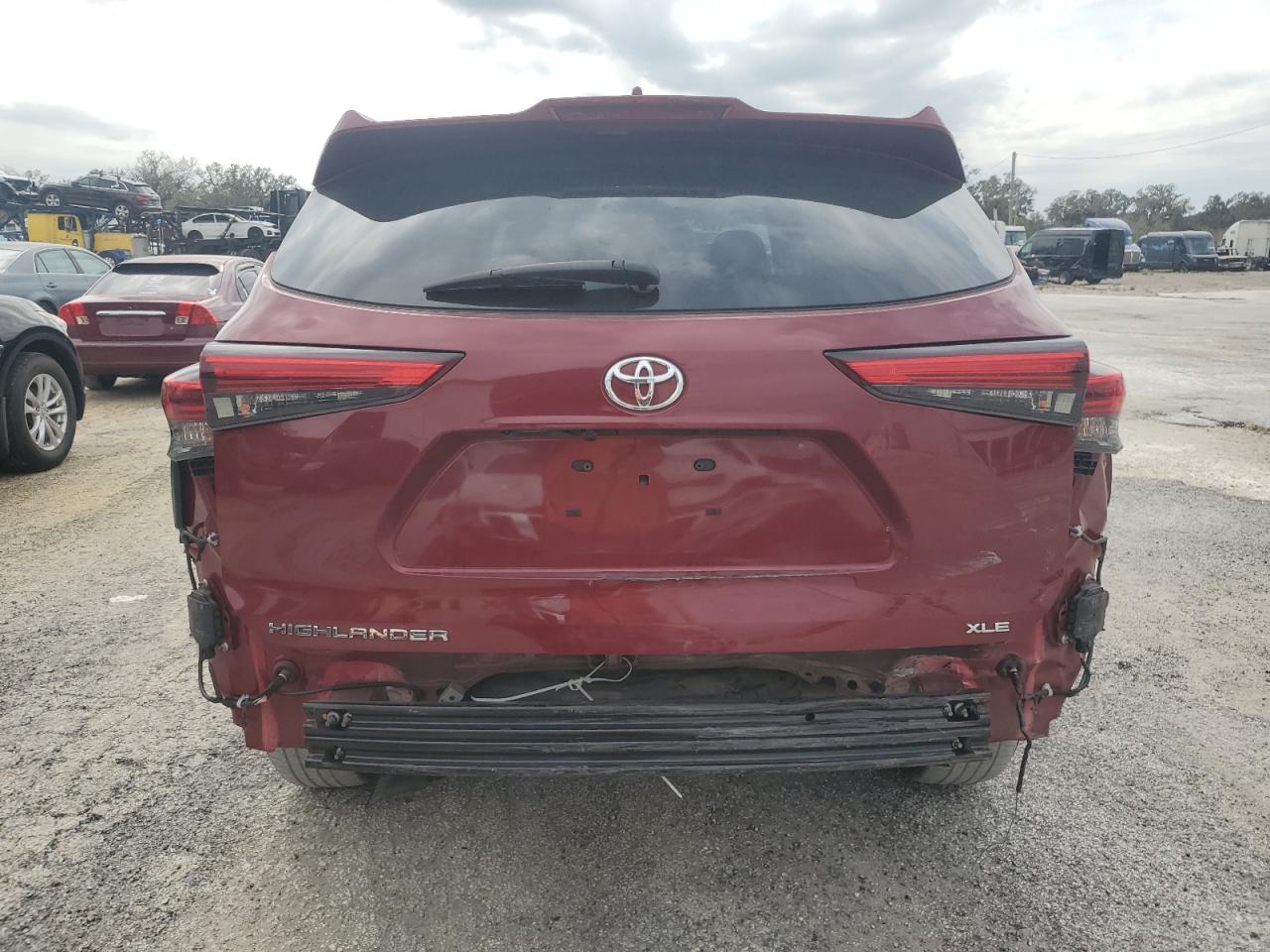 2020 Toyota Highlander Xle VIN: 5TDGZRAH8LS004022 Lot: 75220424