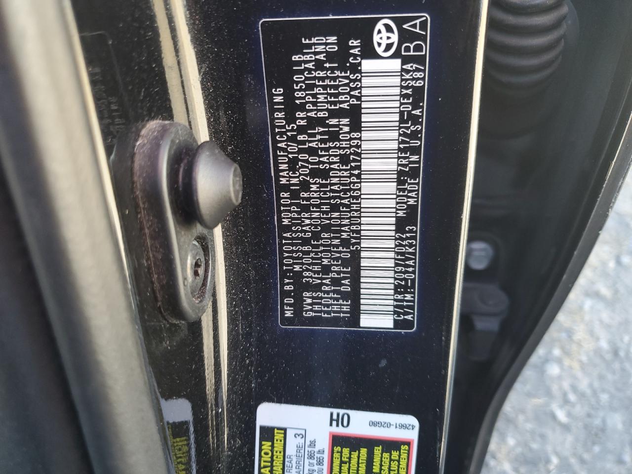 2016 Toyota Corolla - Image 14