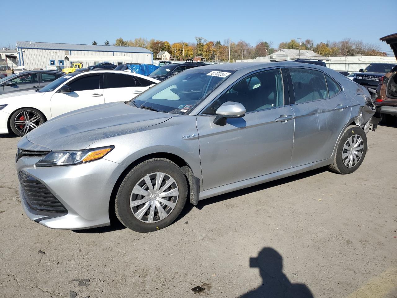 2020 Toyota Camry Le VIN: 4T1C31AK2LU538444 Lot: 76700254