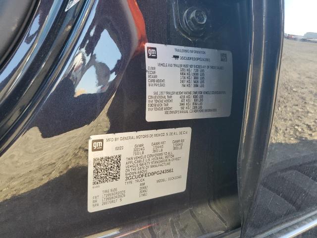 3GCUDFED0PG243561 Chevrolet All Models SILVERADO 12