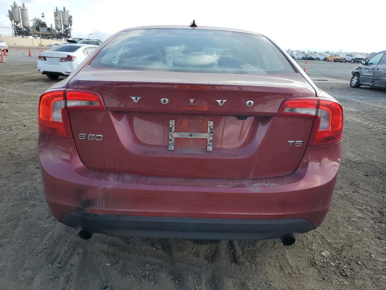 2012 Volvo S60 T5 VIN: YV1622FS1C2034377 Lot: 75927704