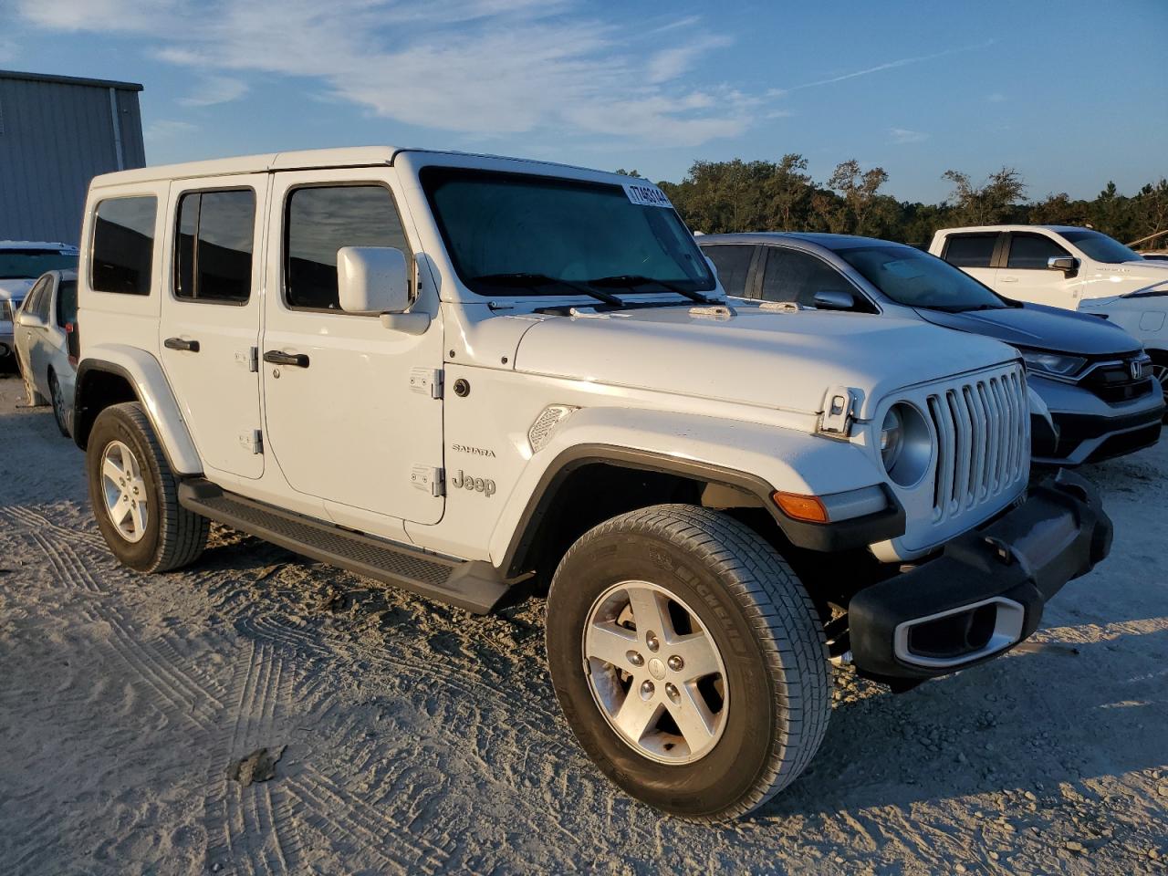 2018 Jeep Wrangler Unlimited Sahara VIN: 1C4HJXEG3JW330244 Lot: 77463144