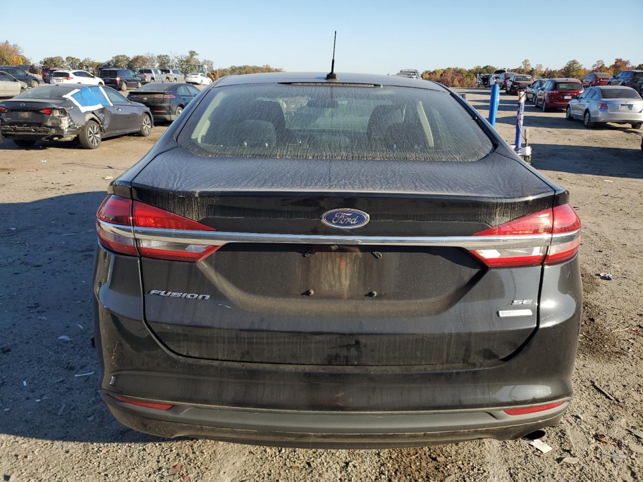 2018 Ford Fusion Se VIN: 3FA6P0HDXJR105827 Lot: 77537634