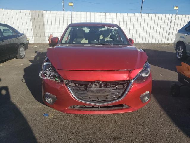 Sedans MAZDA 3 2014 Czerwony