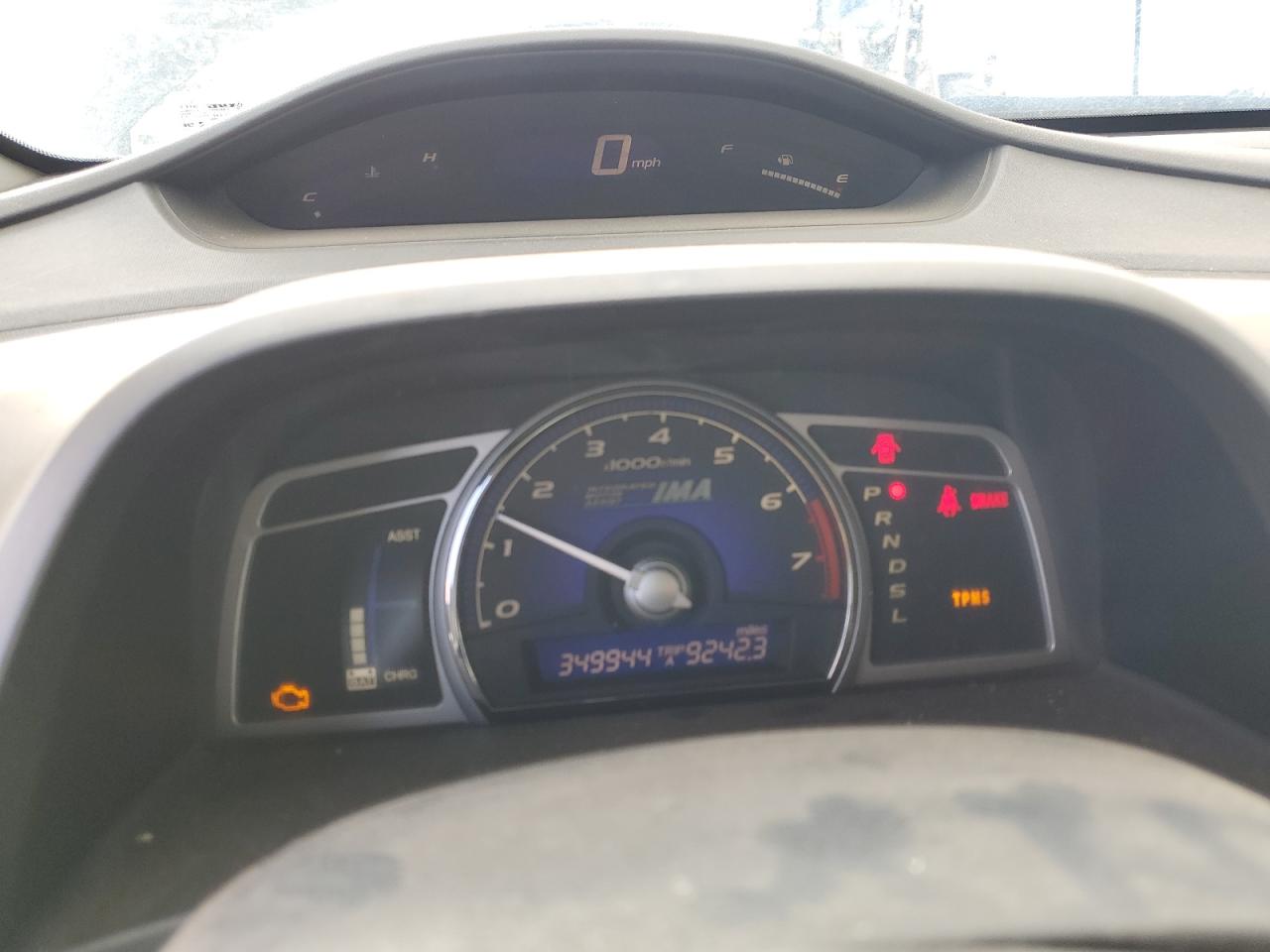 2009 Honda Civic Hybrid VIN: JHMFA36229S006206 Lot: 76510594