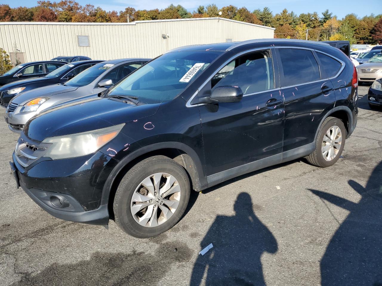 2013 Honda Cr-V Exl VIN: 2HKRM4H72DH662630 Lot: 76460644