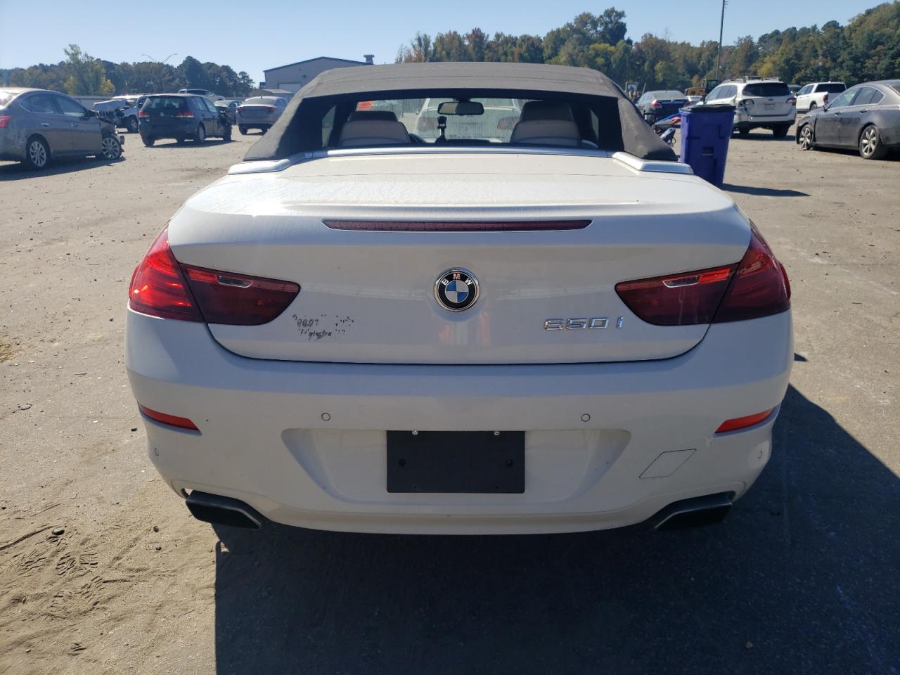 2012 BMW 650 I VIN: WBALZ3C55CDL72536 Lot: 75961374