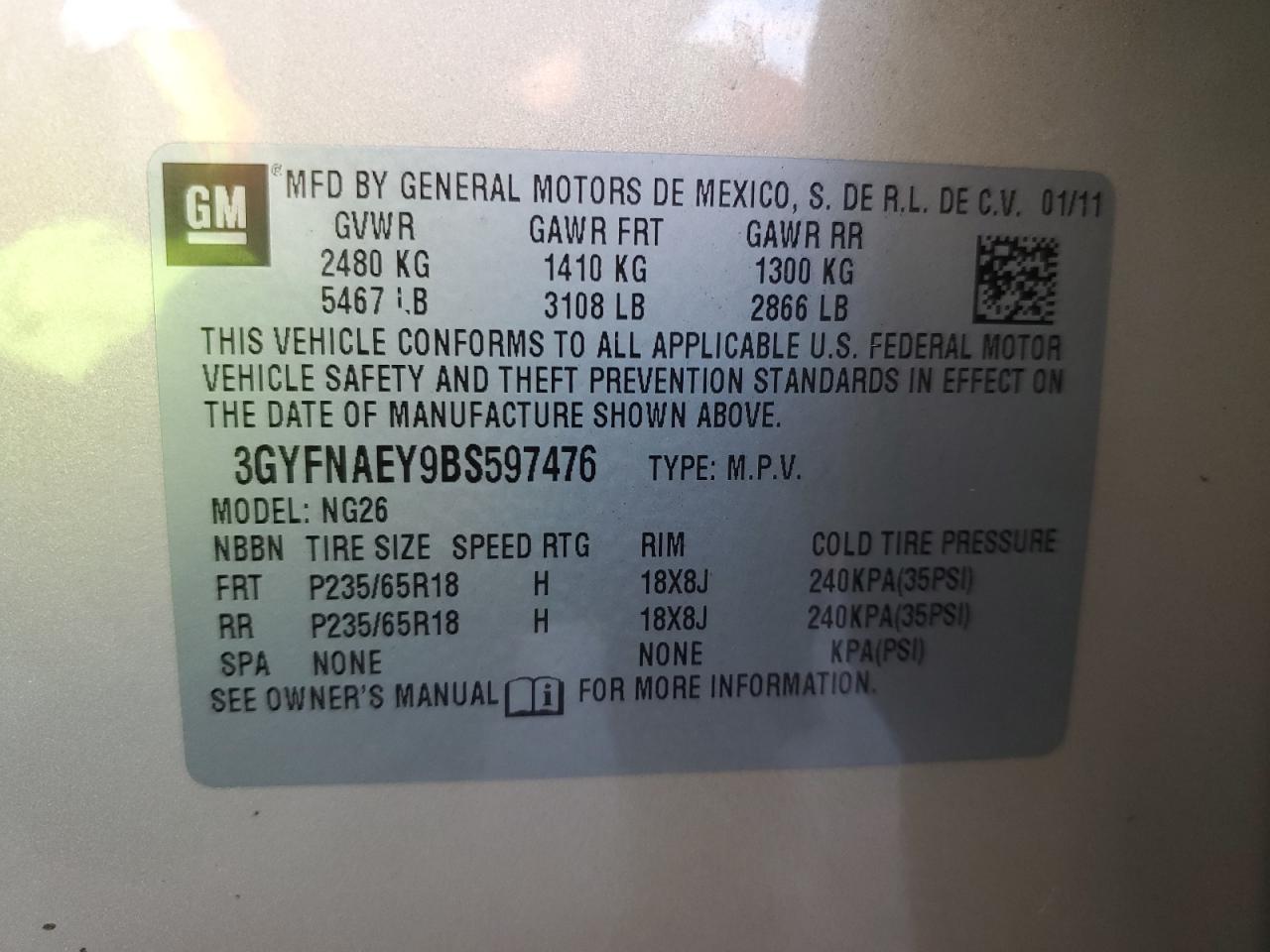 2011 Cadillac SRX - Image 14