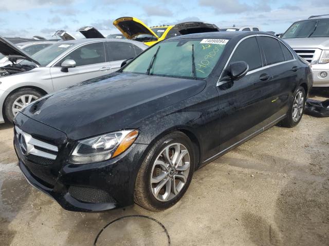 2018 Mercedes-Benz C 300 продається в Riverview, FL - Water/Flood