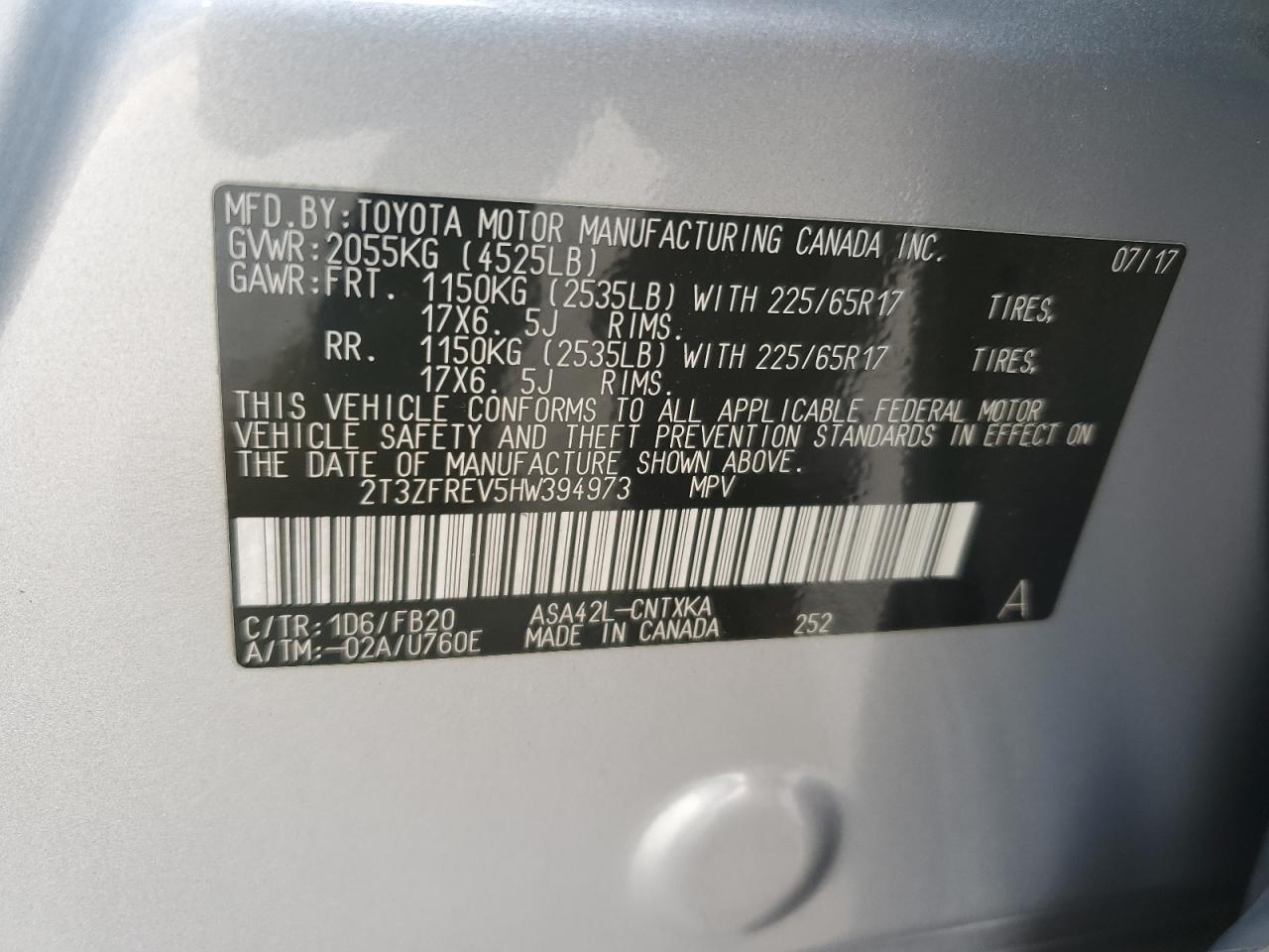 2017 Toyota RAV 4 - Image 14