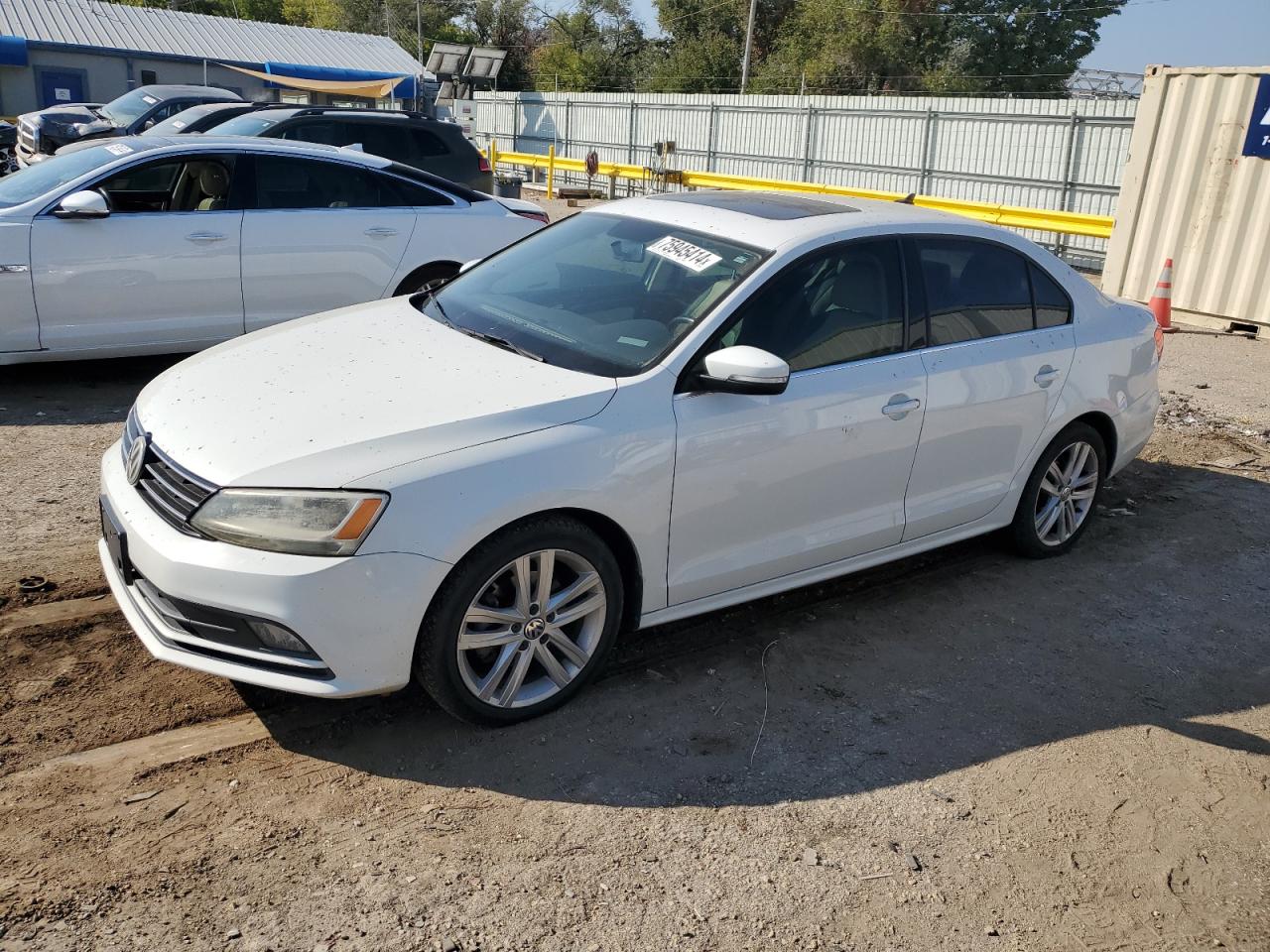 2015 Volkswagen Jetta Sel de vânzare în Wichita, KS - Side
