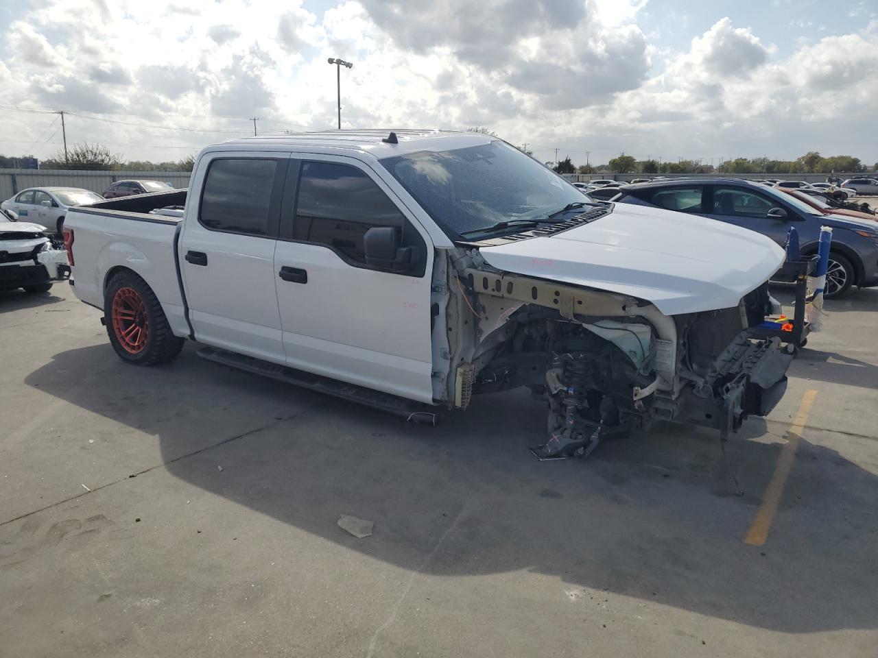 2020 Ford F150 Supercrew VIN: 1FTEW1CP3LKD07917 Lot: 77028684