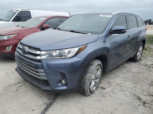  TOYOTA HIGHLANDER 2019 Синий