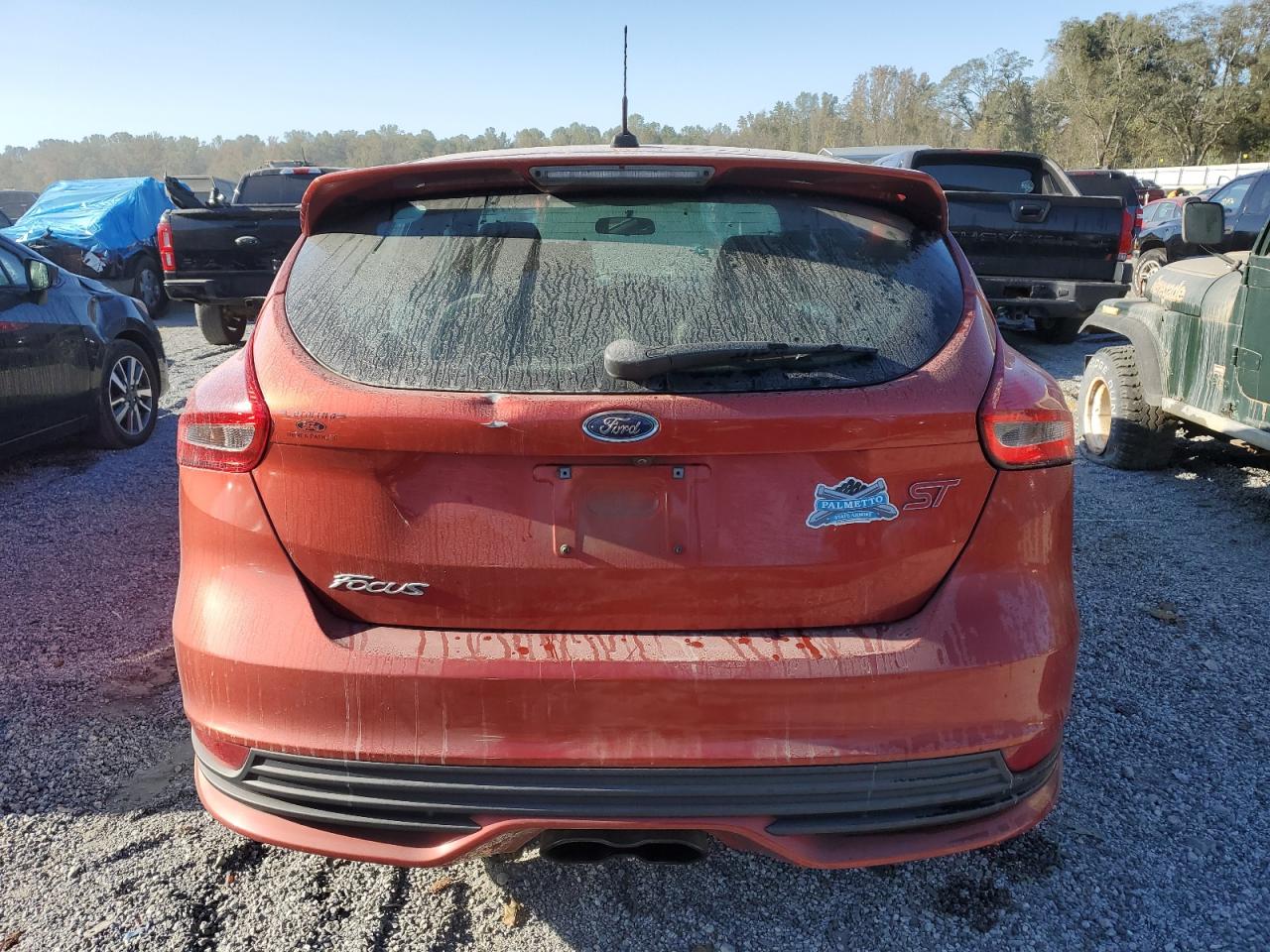 2018 Ford Focus St VIN: 1FADP3L93JL317141 Lot: 75641744