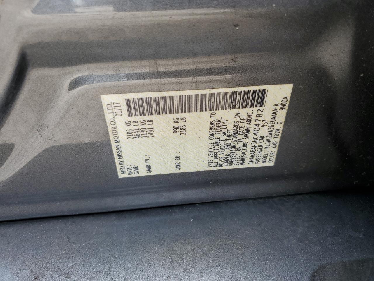 2017 Nissan Maxima - Image 13