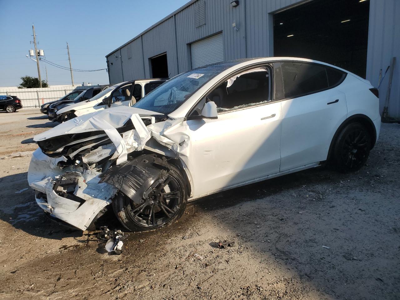 VIN 5YJYGDEE2MF065594 2021 TESLA MODEL Y no.1