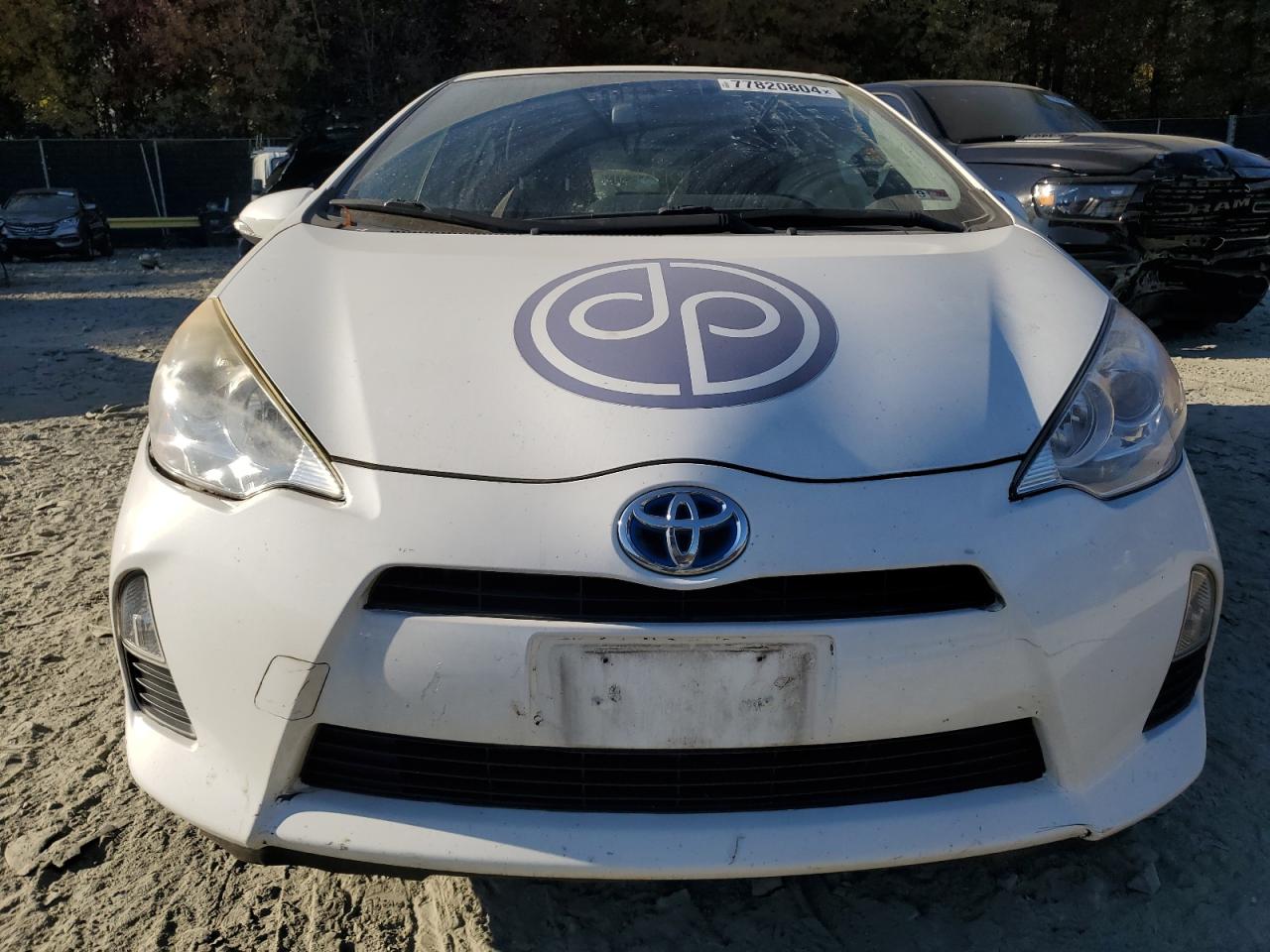 2013 Toyota Prius C VIN: JTDKDTB39D1553512 Lot: 77820804