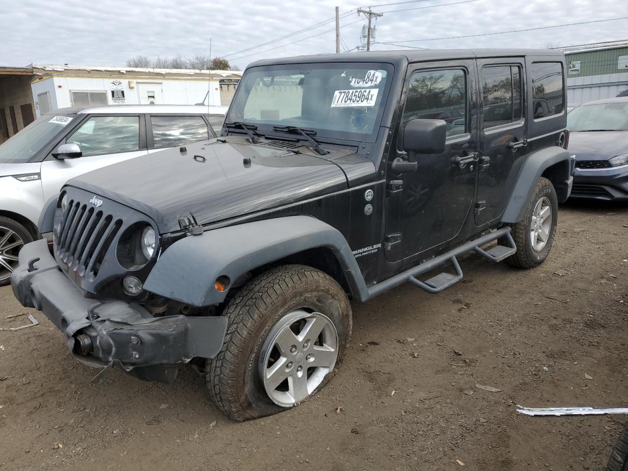 2015 Jeep Wrangler Unlimited Sport VIN: 1C4BJWDG7FL549332 Lot: 77845964