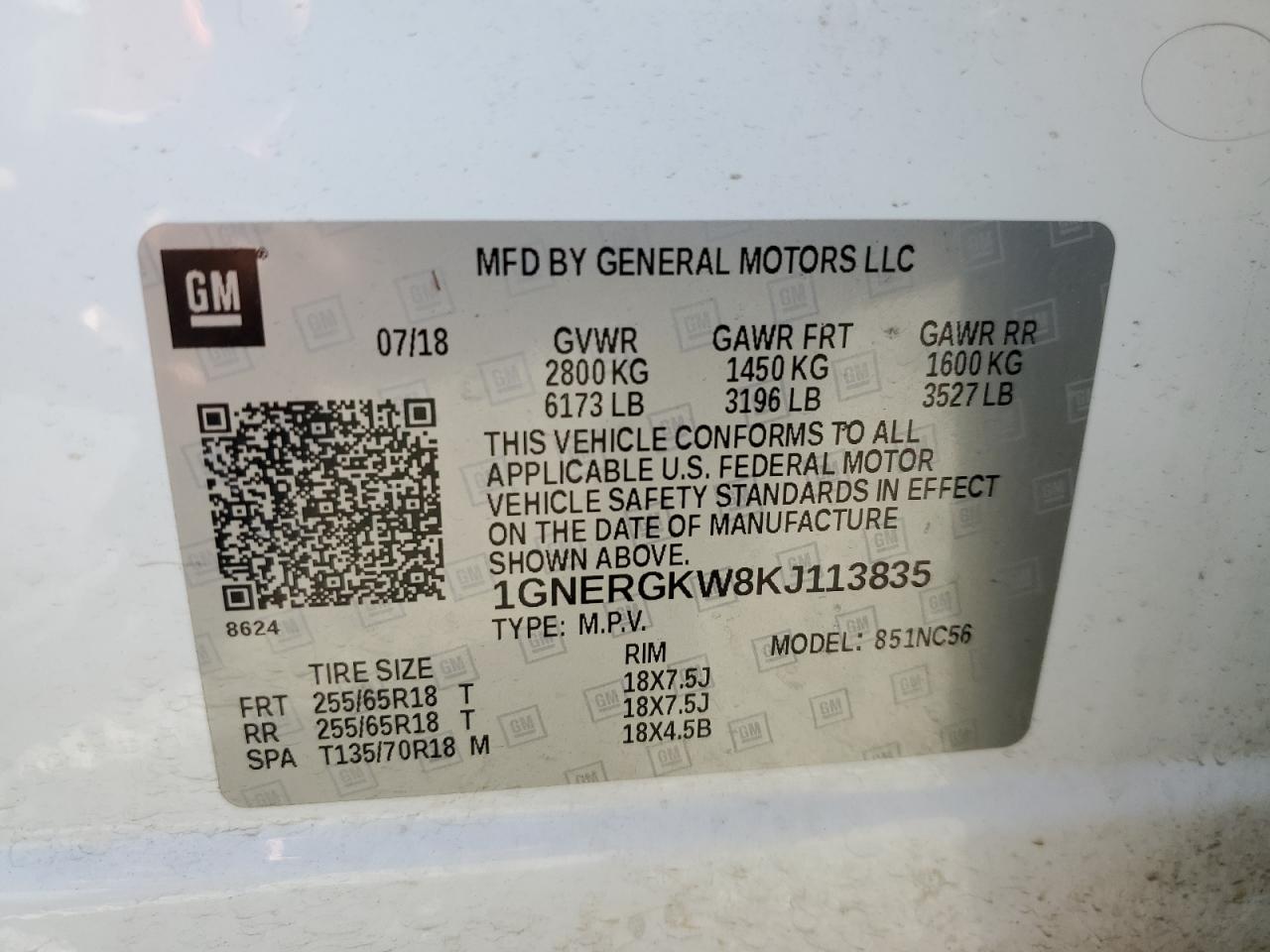 2019 Chevrolet Traverse - Image 13