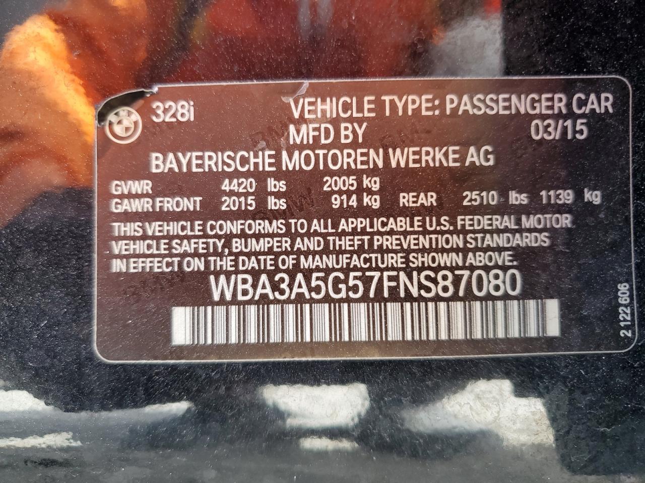 2015 BMW 3er - Image 12