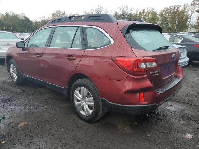 Паркетники SUBARU OUTBACK 2015 Бургунді