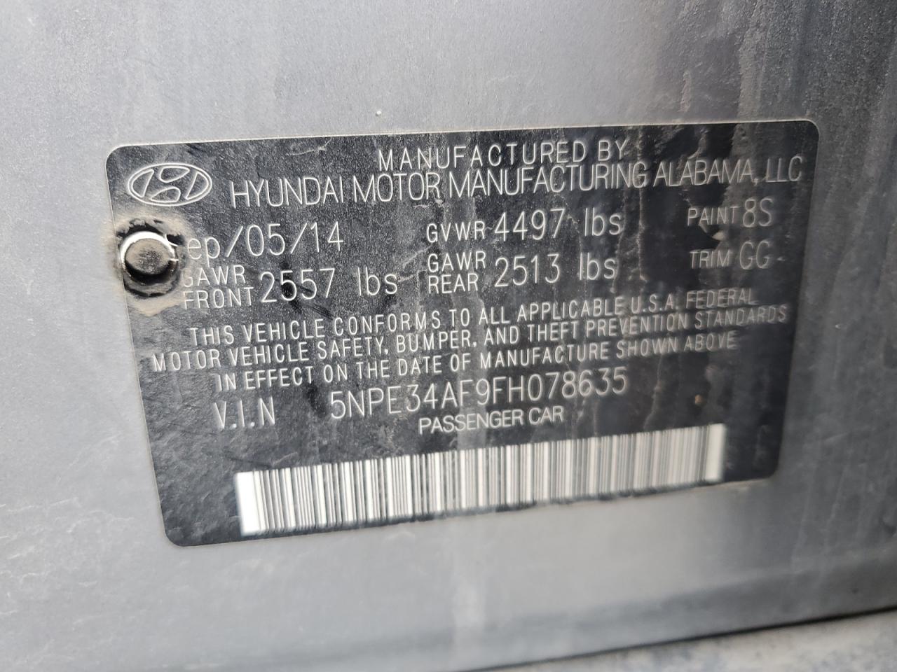 2015 Hyundai Sonata - Image 14