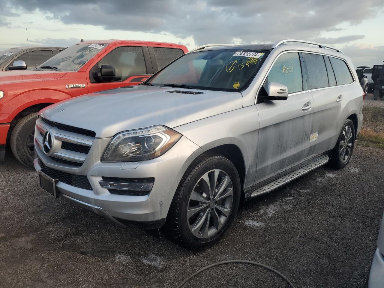 VIN 4JGDF7CE8EA374675 2014 MERCEDES-BENZ GL-CLASS no.1