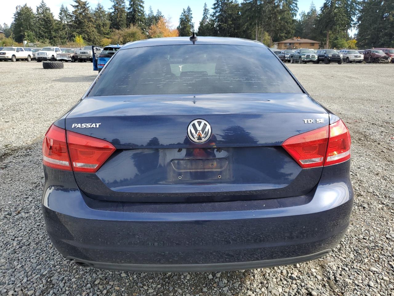 2014 Volkswagen Passat Se VIN: 1VWBN7A3XEC051990 Lot: 78013904