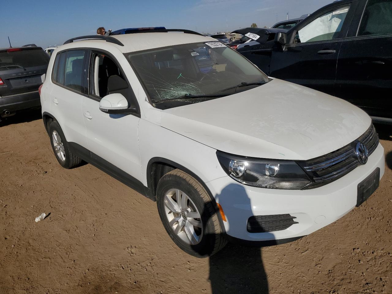 2016 Volkswagen Tiguan S VIN: WVGBV7AX8GW548751 Lot: 76532794