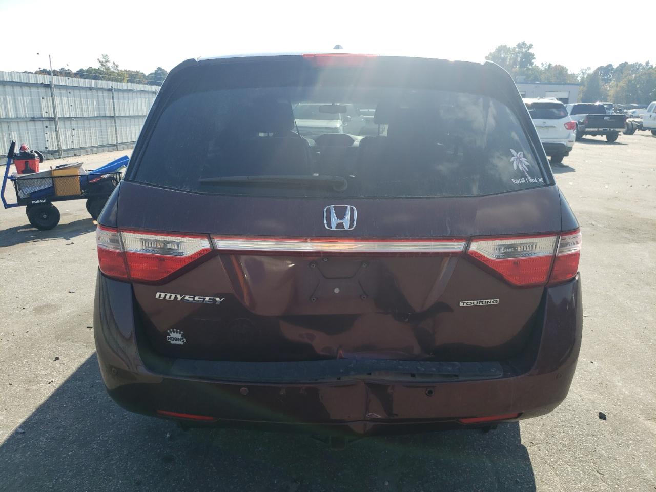 2012 Honda Odyssey Touring VIN: 5FNRL5H90CB022178 Lot: 76675424