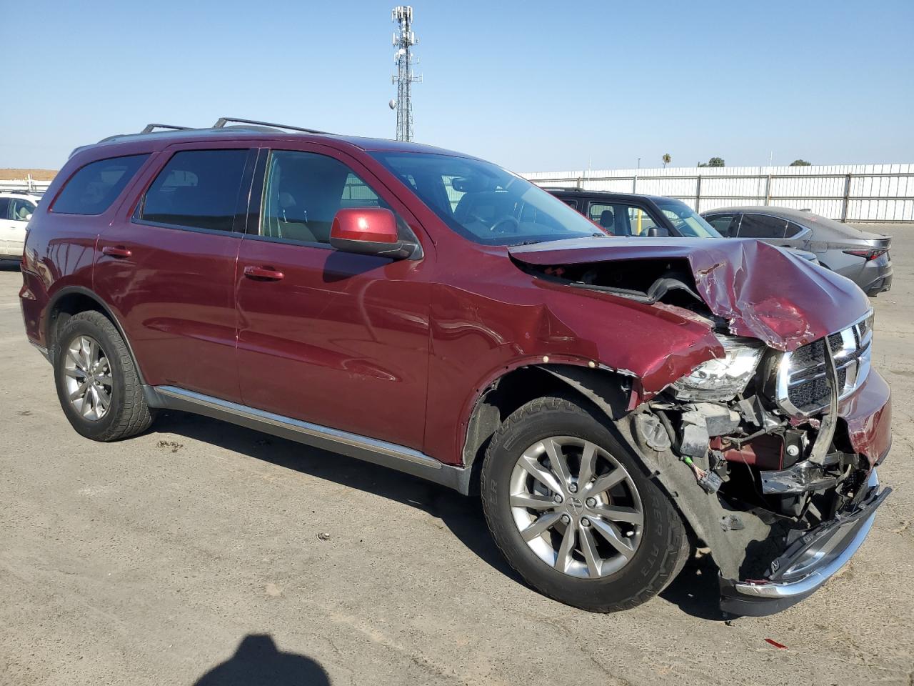 2018 Dodge Durango Sxt VIN: 1C4RDJAGXJC161288 Lot: 76395604