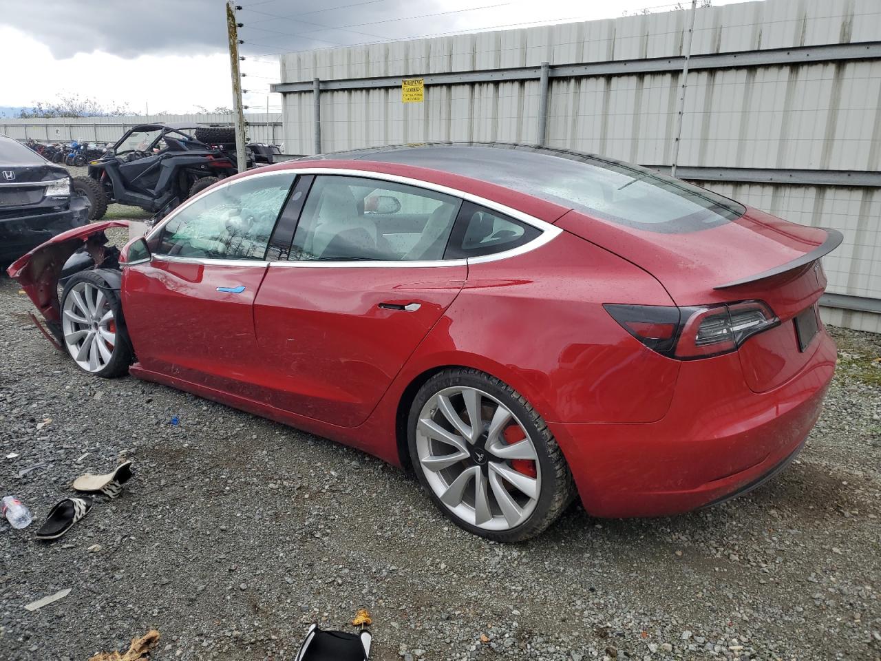 VIN 5YJ3E1EB5KF440380 2019 TESLA MODEL 3 no.2