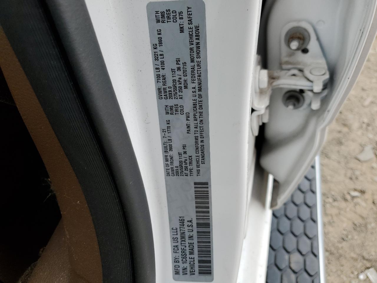 2021 RAM 1500 - Image 12
