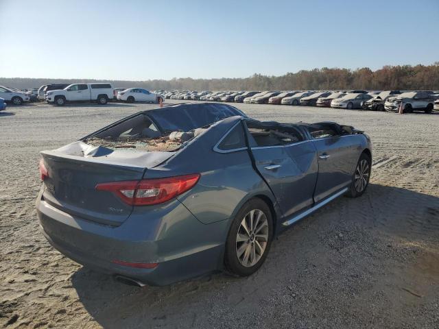 Седаны HYUNDAI SONATA 2015 Синий