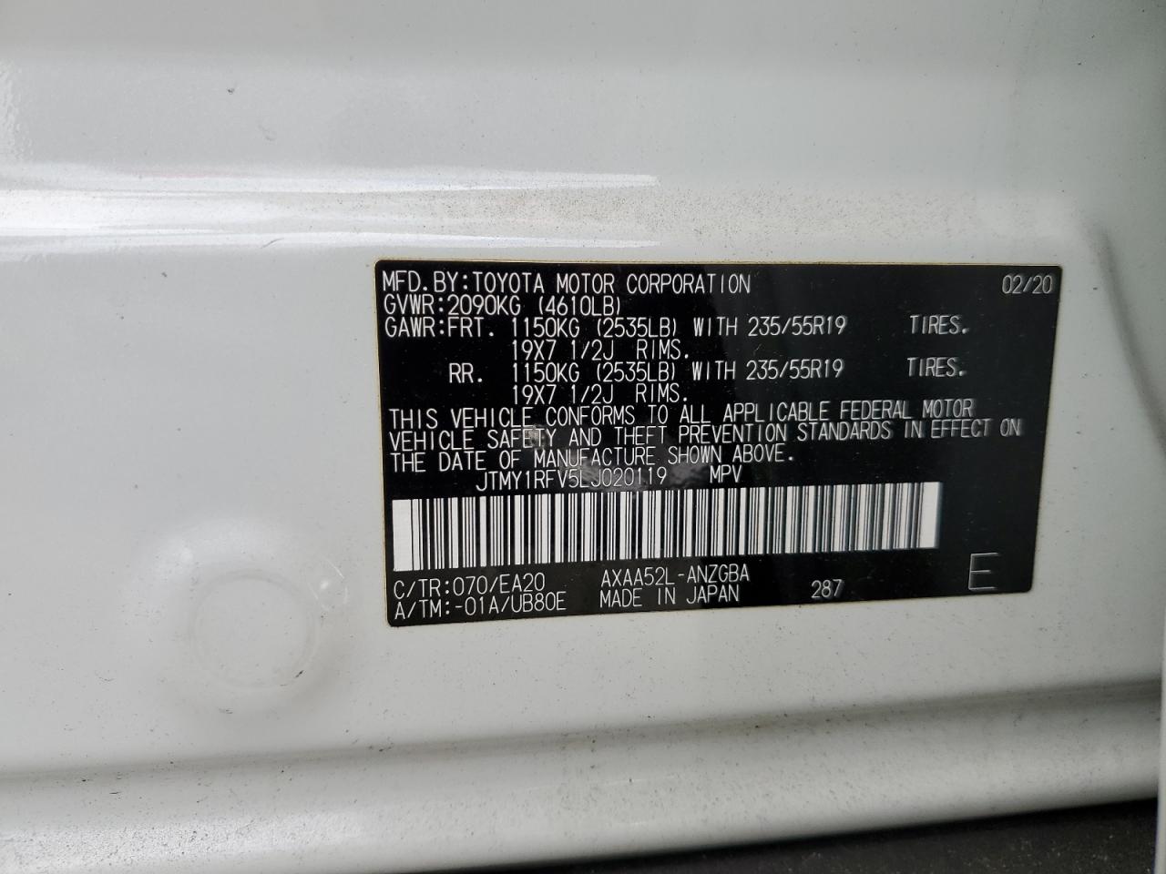 2020 Toyota RAV 4 - Image 13