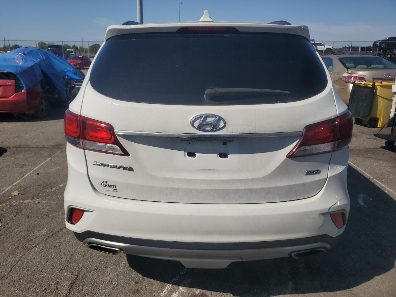 2018 Hyundai Santa Fe Se VIN: KM8SMDHF5JU273261 Lot: 71579974