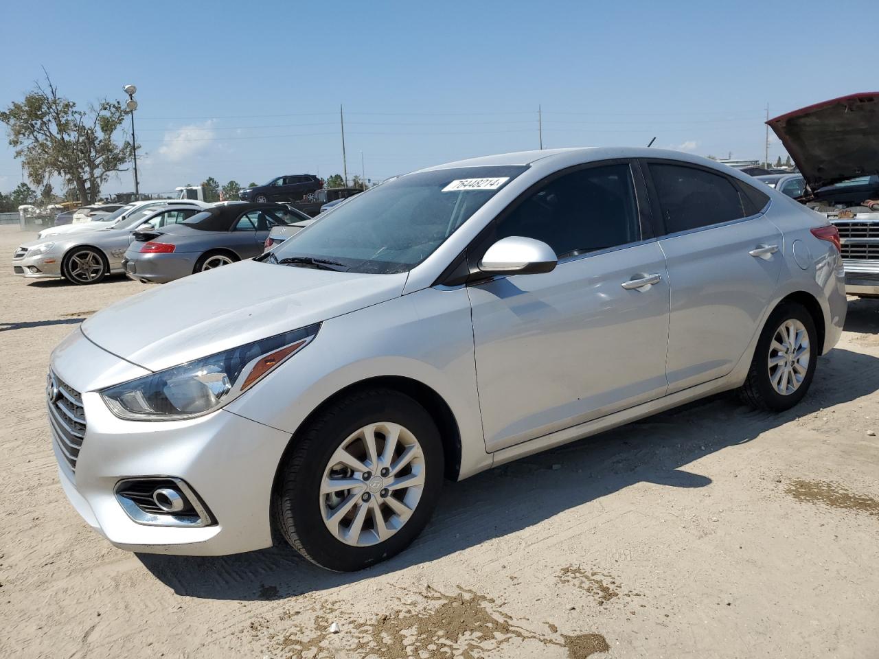 2022 Hyundai Accent Se VIN: 3KPC24A61NE178760 Lot: 76448214