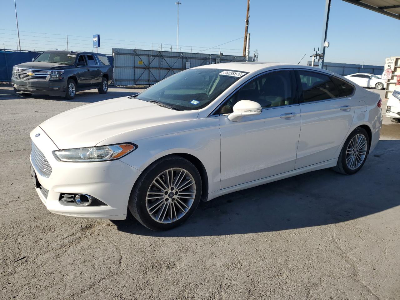 VIN 3FA6P0HR1DR266907 2013 FORD FUSION no.1