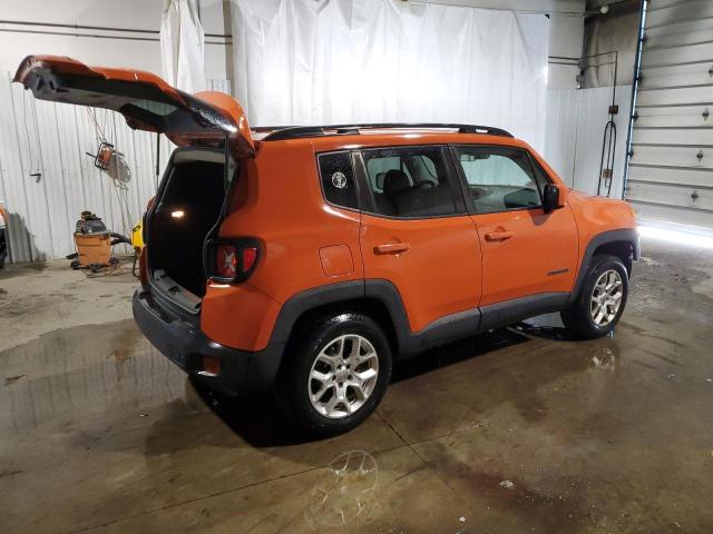  JEEP RENEGADE 2015 Оранжевый