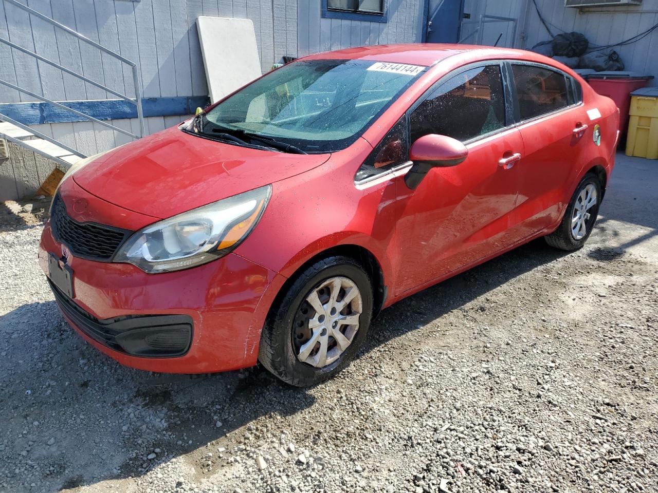 2013 Kia Rio Lx VIN: KNADM4A31D6309028 Lot: 76144144