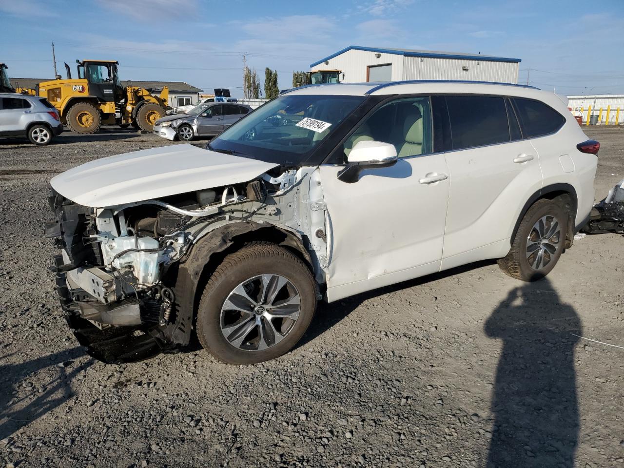 5TDHZRBH4MS071897 2021 TOYOTA HIGHLANDER - Image 1