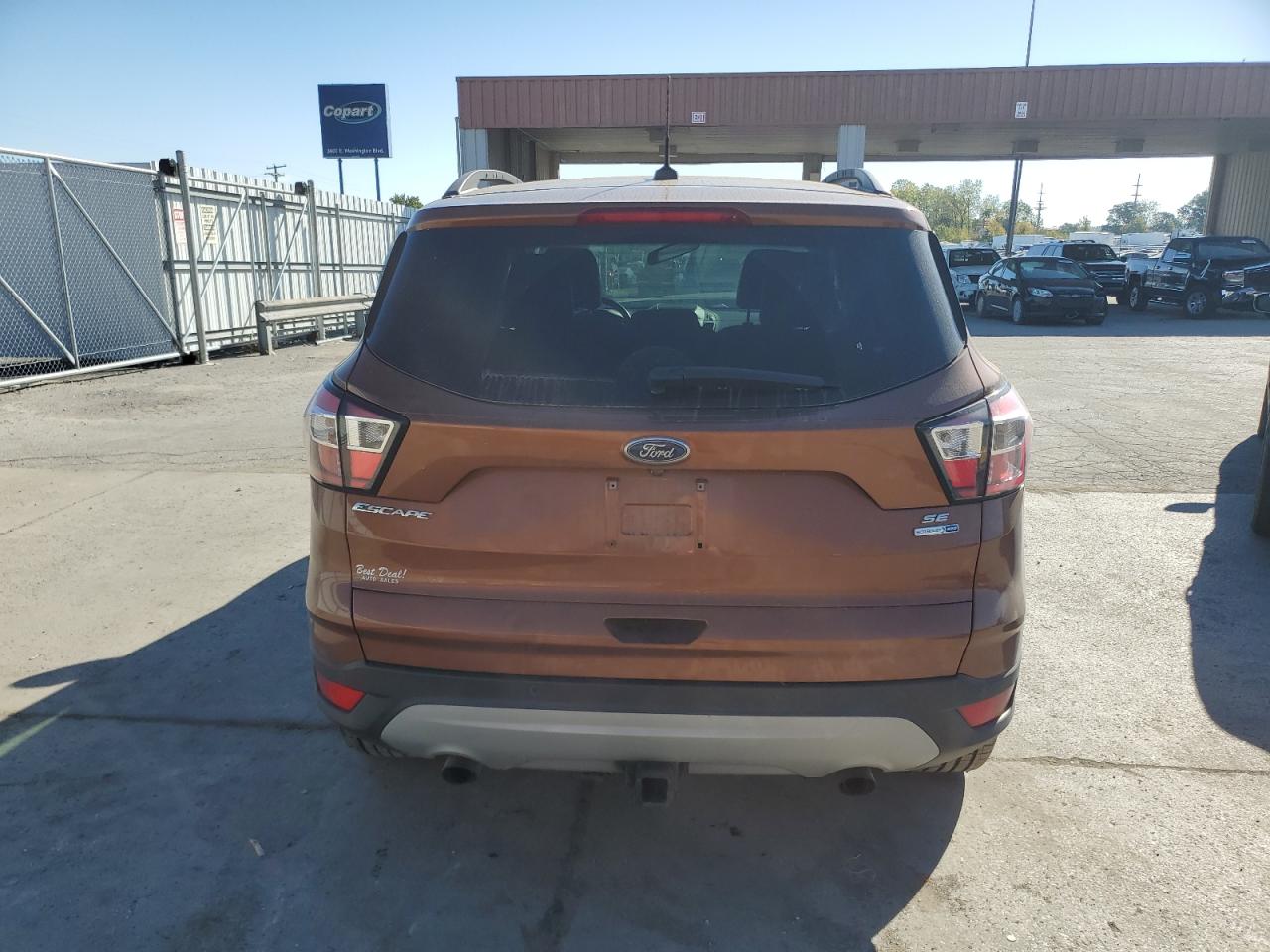 2017 Ford Escape Se VIN: 1FMCU9G92HUC21674 Lot: 75030634